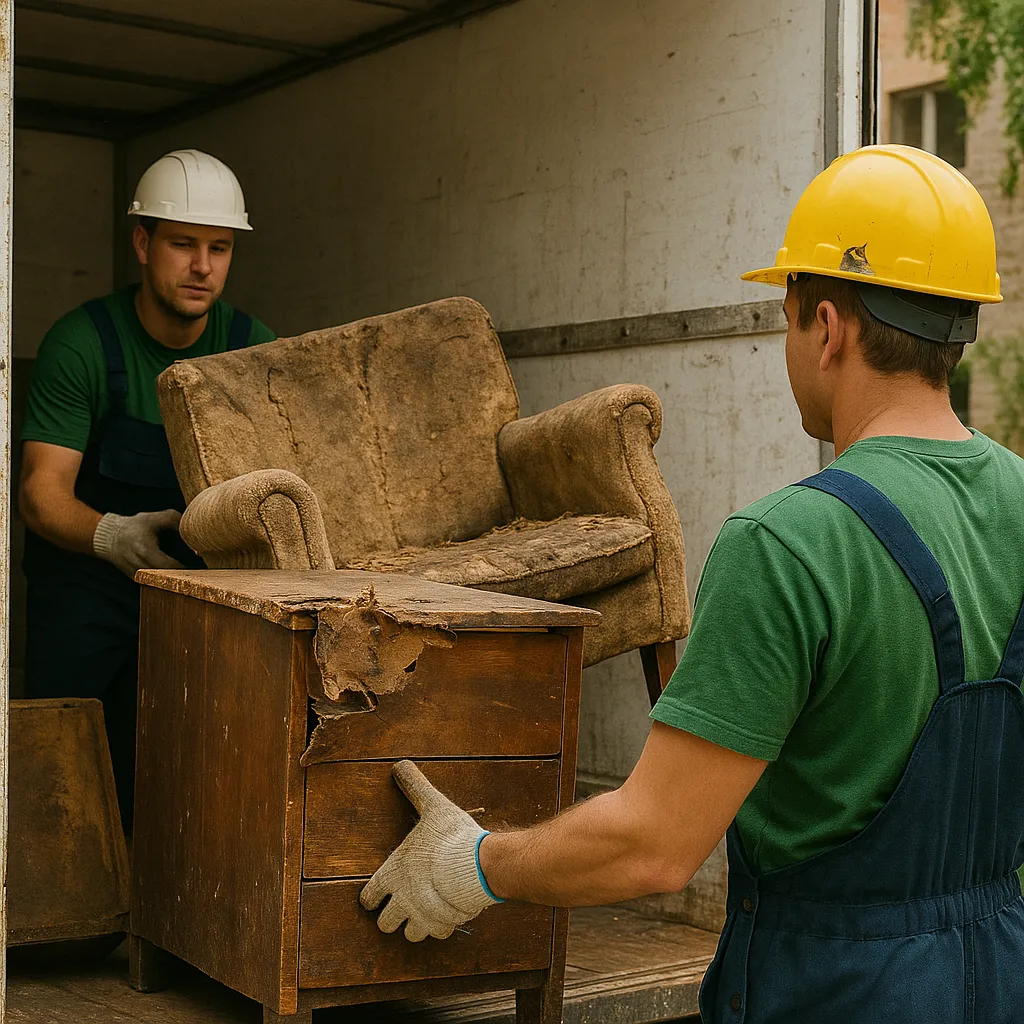 Didelių gabaritų daiktų išvežimo užsakymas